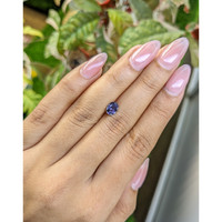 0.92 Ct. Pinkish Purple Spinel from Ceylon (Sri Lanka) Life Style