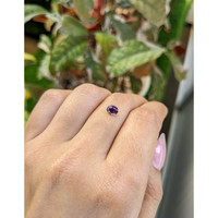 0.60 Ct. Purplish Pink Spinel from Ceylon (Sri Lanka) Life Style