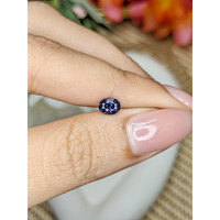 0.61 Ct. Purplish Blue Spinel from Ceylon (Sri Lanka) Life Style