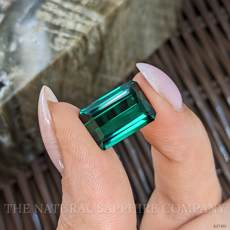 14.11 Ct. Bluish Green Tourmaline from Africa