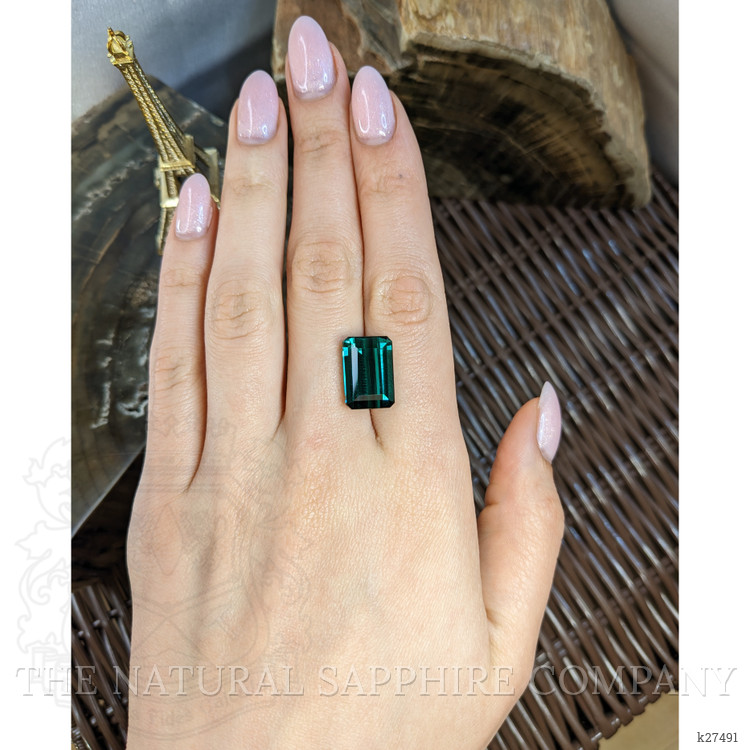 14.11 Ct. Bluish Green Tourmaline from Africa
