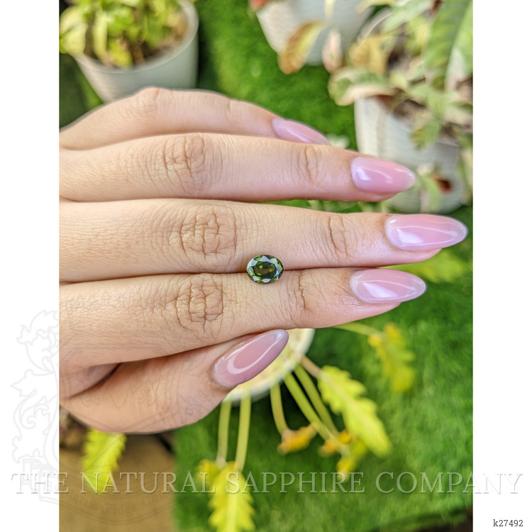 1.79 Ct. Green Tourmaline from Ceylon (Sri Lanka)