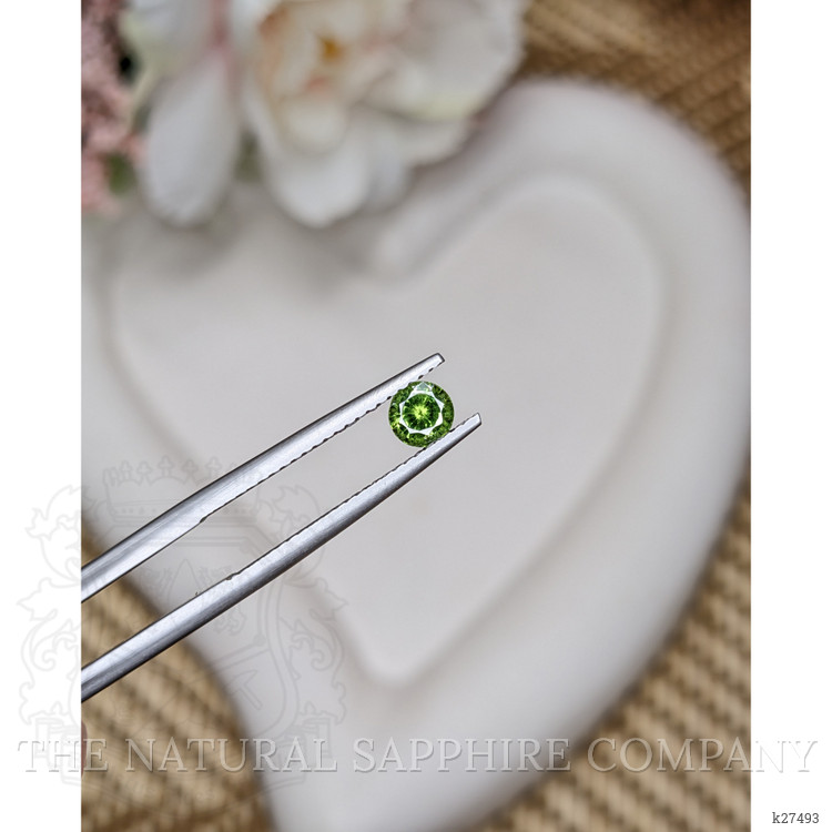 0.55 Ct. Green Tourmaline from Ceylon (Sri Lanka)