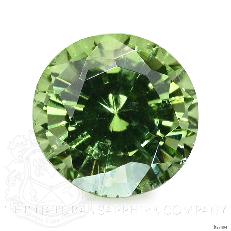 0.39 Ct. Yellowish Green Tourmaline from Ceylon (Sri Lanka)