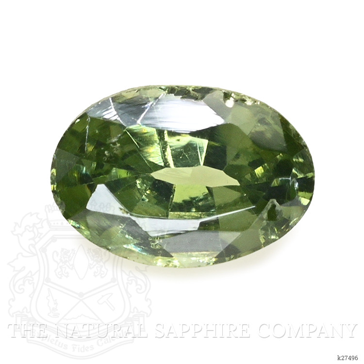 0.25 Ct. Yellowish Green Tourmaline from Ceylon (Sri Lanka)