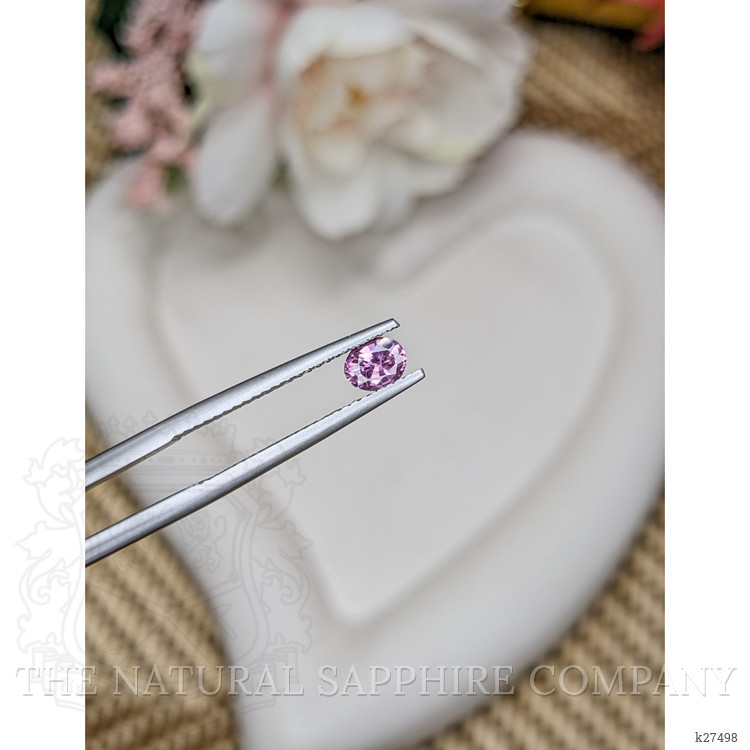 0.42 Ct. Purplish Pink Spinel from Ceylon (Sri Lanka)