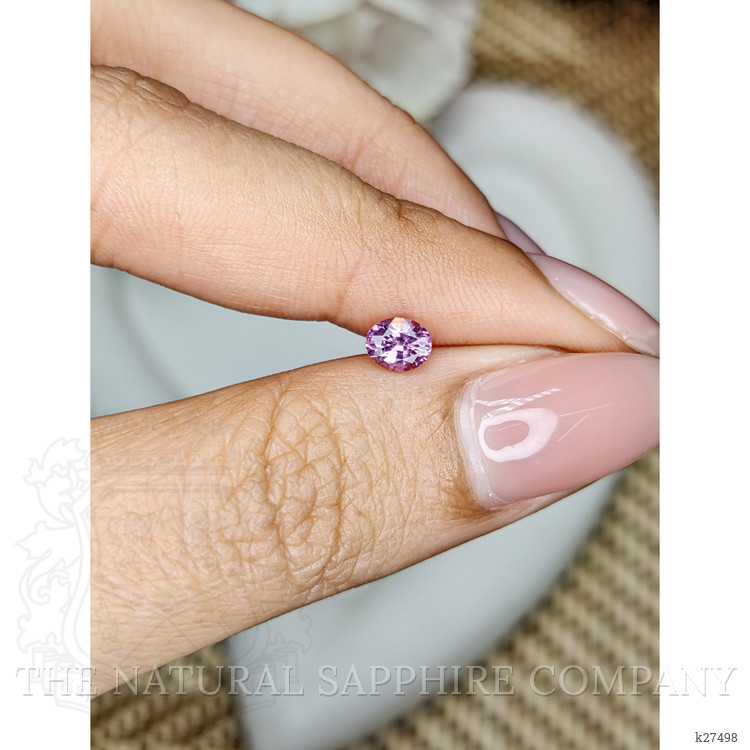 0.42 Ct. Purplish Pink Spinel from Ceylon (Sri Lanka)