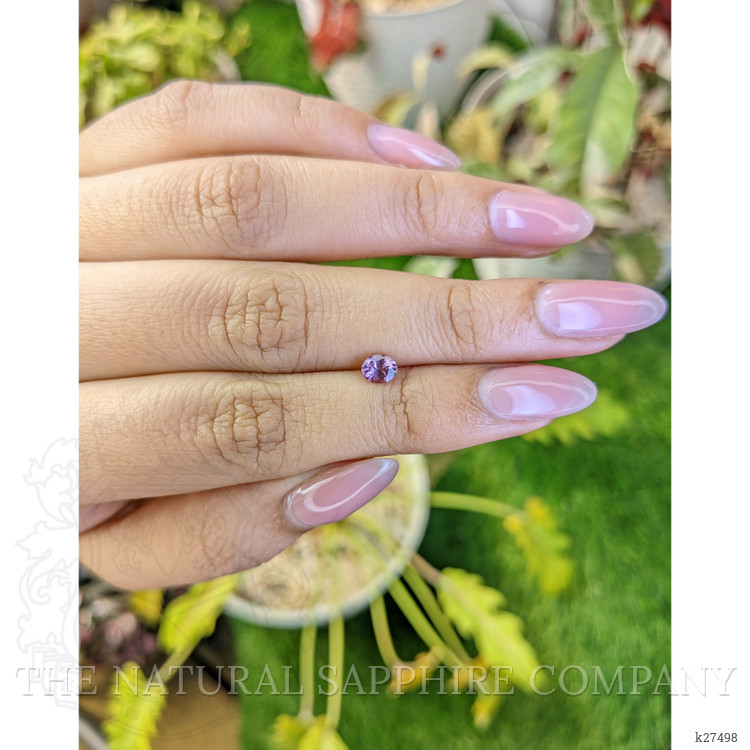 0.42 Ct. Purplish Pink Spinel from Ceylon (Sri Lanka)