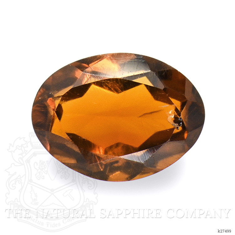 0.68 Ct. Orange Hessonite Garnet from Madagascar