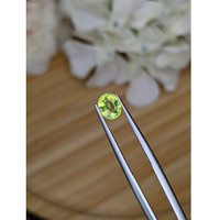 0.95 Ct. Green (Lime Green) Peridot from Pakistan Life Style