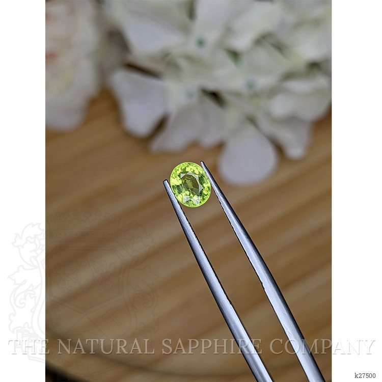 0.95 Ct. Green (Lime Green) Peridot from Pakistan