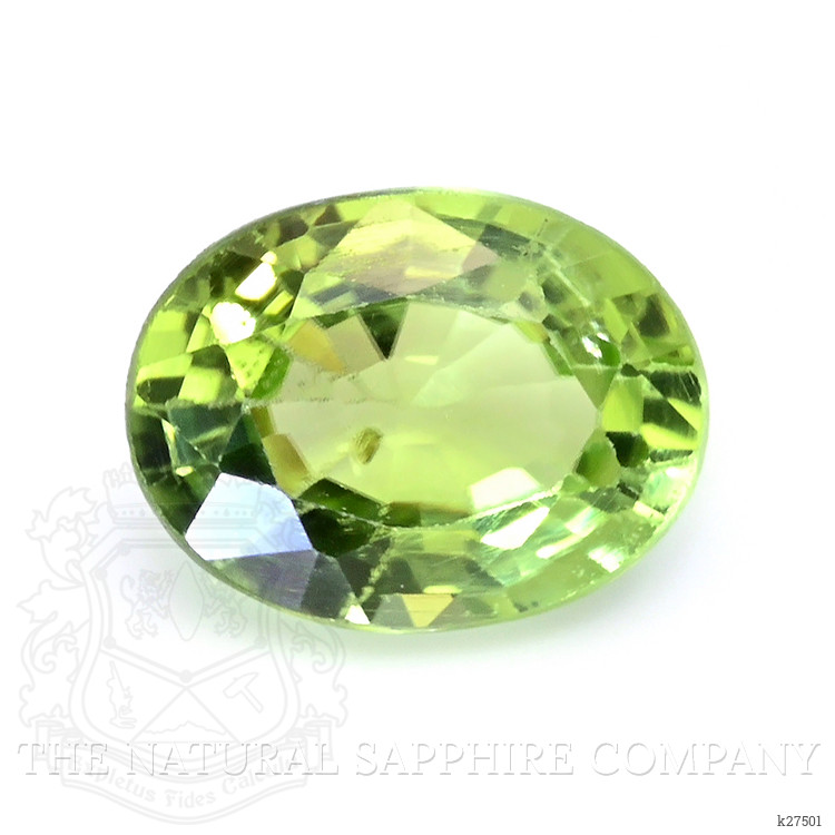 0.84 Ct. Green (Lime Green) Peridot from Pakistan