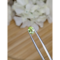 0.91 Ct. Green (Lime Green) Peridot from Pakistan Life Style