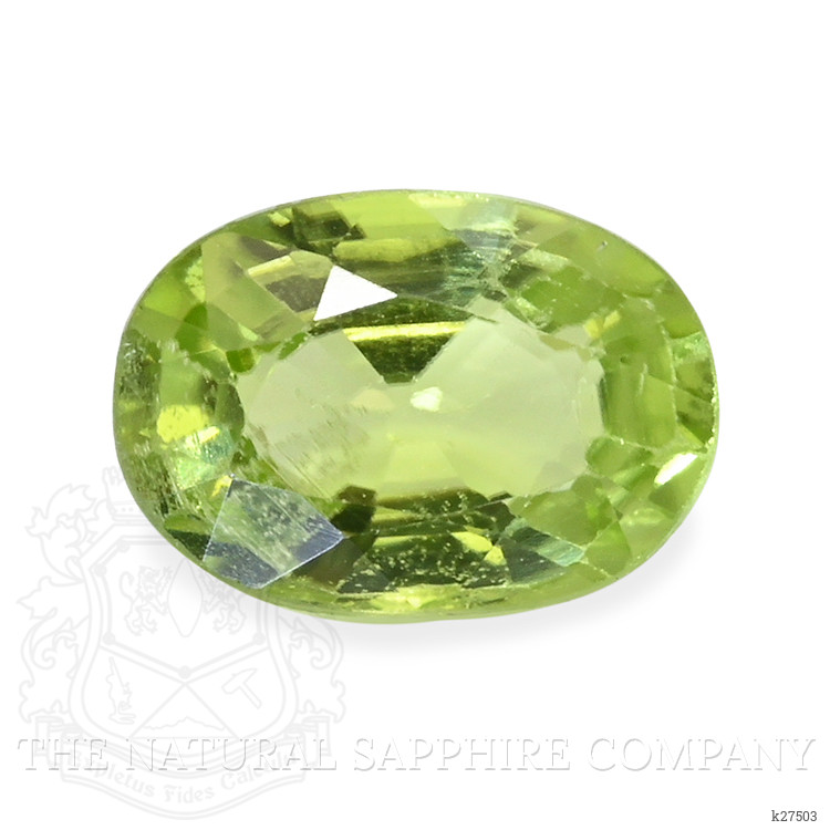 0.78 Ct. Green (Lime Green) Peridot from Pakistan