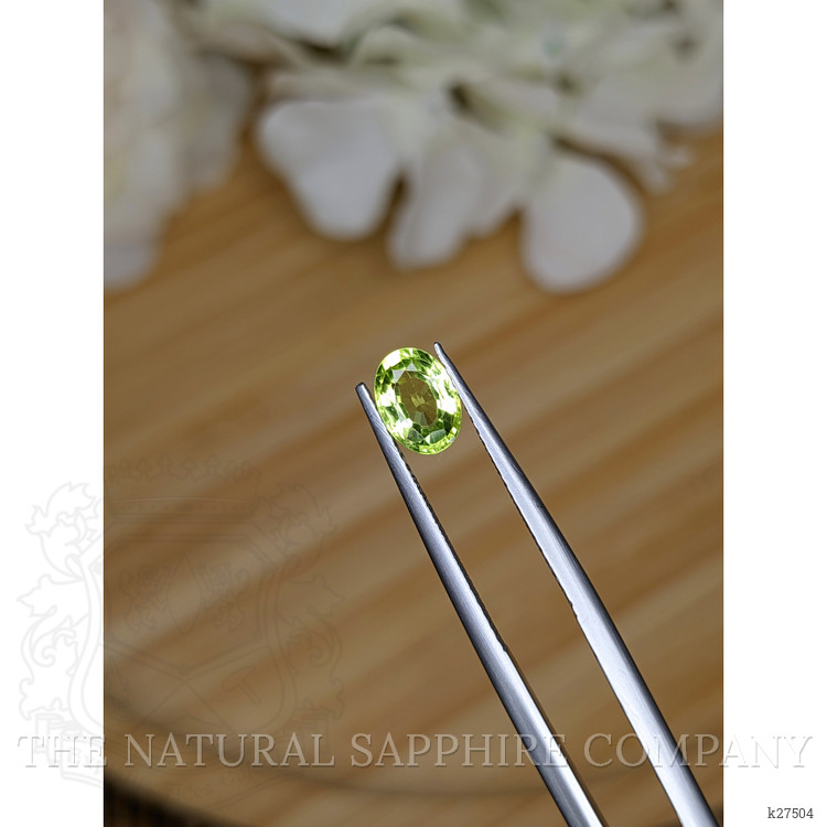 0.94 Ct. Yellowish Green Peridot from Pakistan