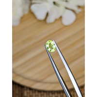 0.93 Ct. Yellowish Green Peridot from Pakistan Life Style