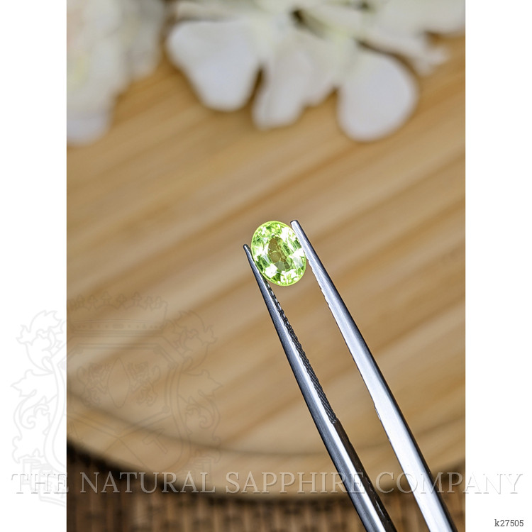 0.93 Ct. Yellowish Green Peridot from Pakistan