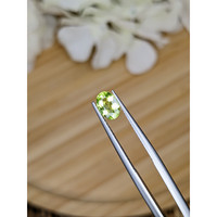 0.90 Ct. Green (Lime Green) Peridot from Pakistan Life Style