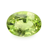 0.85 Ct. Yellowish Green Peridot from Pakistan Video