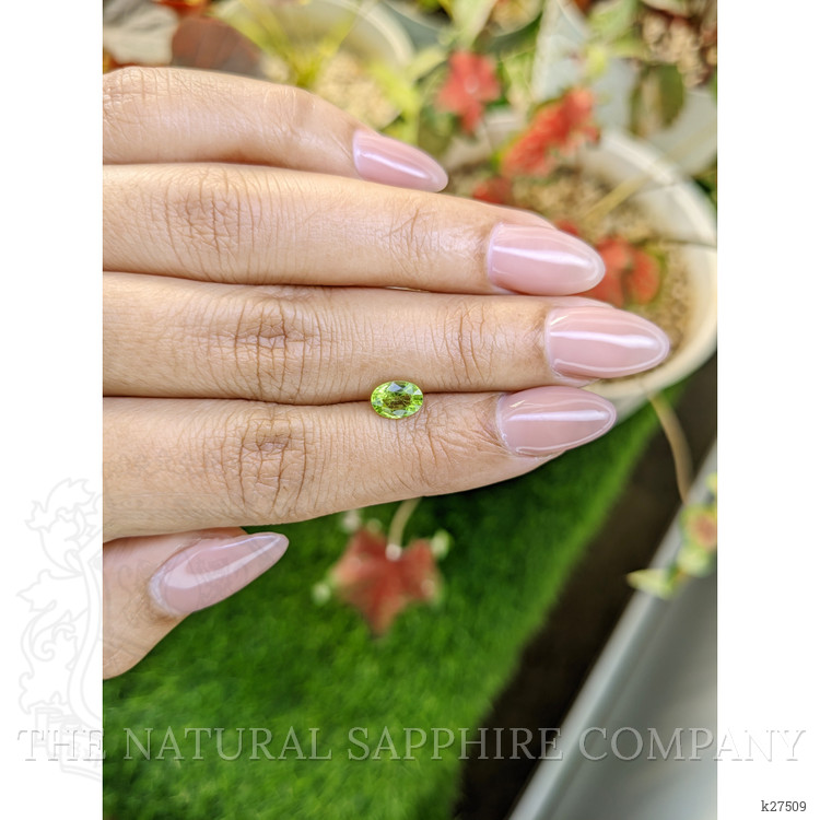 0.85 Ct. Yellowish Green Peridot from Pakistan