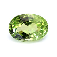 0.82 Ct. Yellowish Green Peridot from Pakistan Video