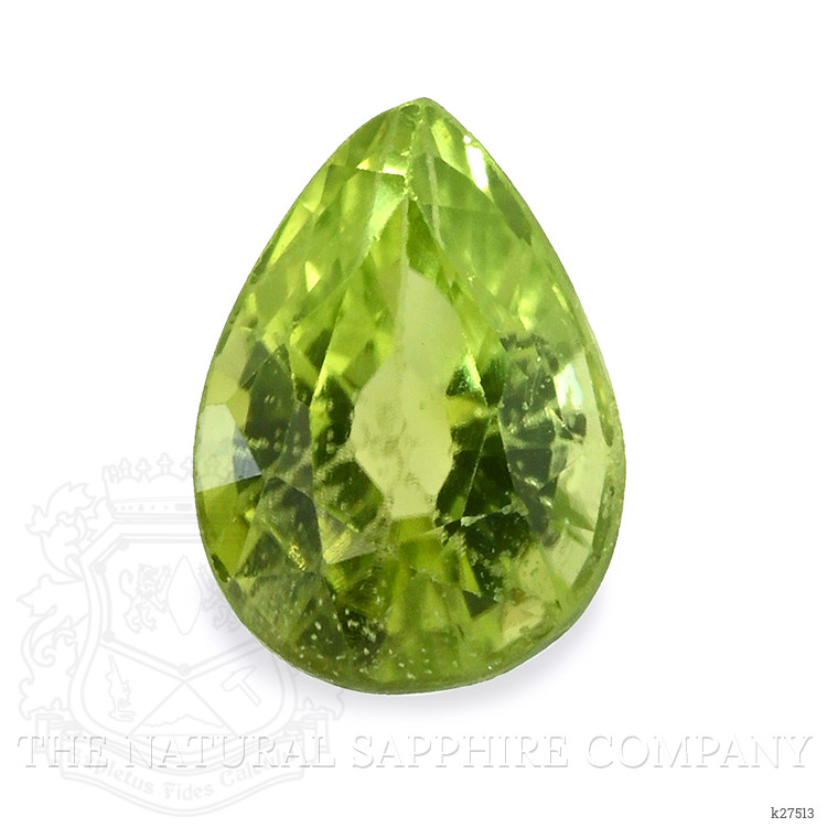 0.82 Ct. Green (Lime Green) Peridot from Pakistan