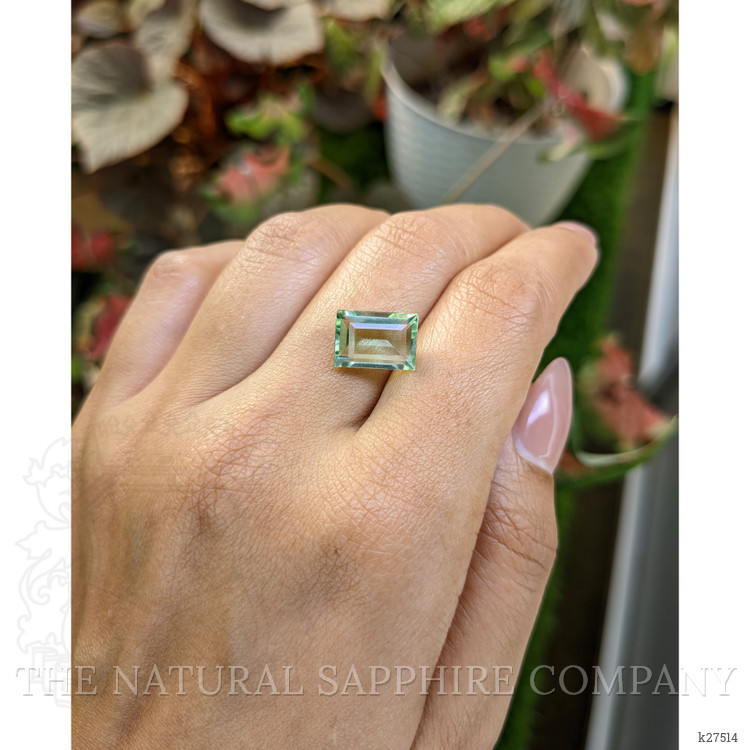 3.62 Ct. Green Prasiolite from Brazil
