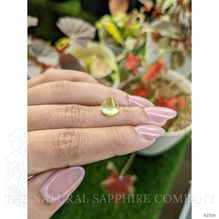 6.10 Ct. Lemon Cabochon Quartz from Madagascar