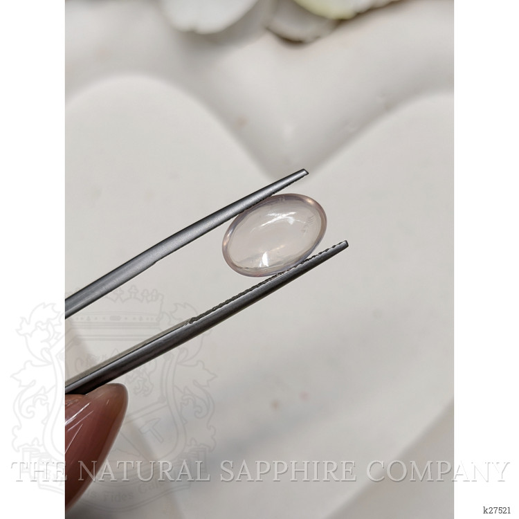 3.30 Ct. Pink Cabochon Rose Quartz from Ceylon (Sri Lanka)