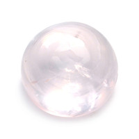 4.47 Ct. Pink Cabochon Rose Quartz from Ceylon (Sri Lanka) Video