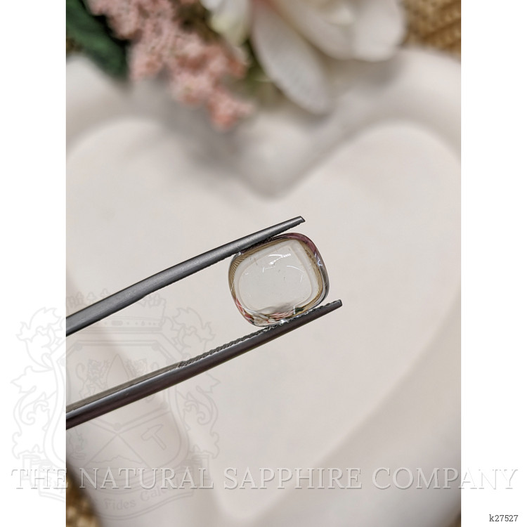 6.35 Ct. White Cabochon Quartz from Madagascar