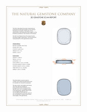 2.66 Ct. Lapis from Afghanistan 3 D Scan Report