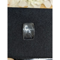 22.74 Ct. White Cabochon Quartz from Madagascar Life Style