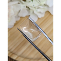 22.74 Ct. White Cabochon Quartz from Madagascar Life Style