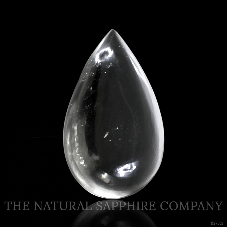 31.43 Ct. White Cabochon Quartz from Madagascar