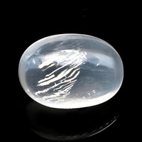 3.31 Ct. White Cabochon Moonstone from Ceylon (Sri Lanka) Video