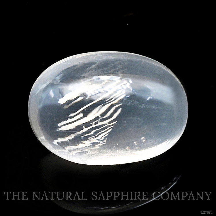 3.31 Ct. White Cabochon Moonstone from Ceylon (Sri Lanka)