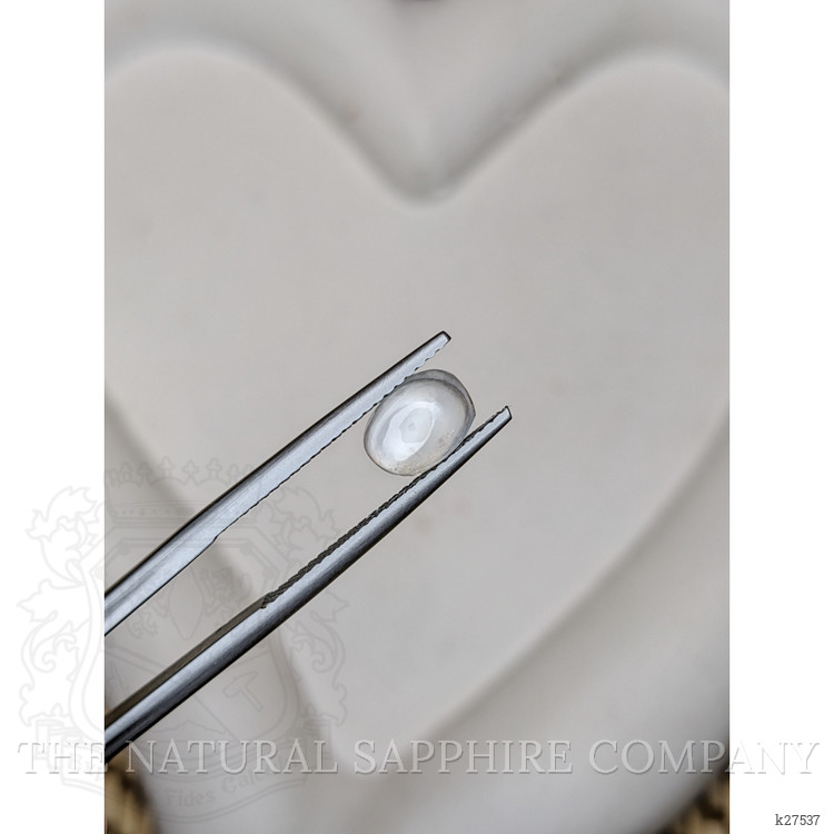 1.19 Ct. Blue Flash Cabochon Moonstone from Ceylon (Sri Lanka)