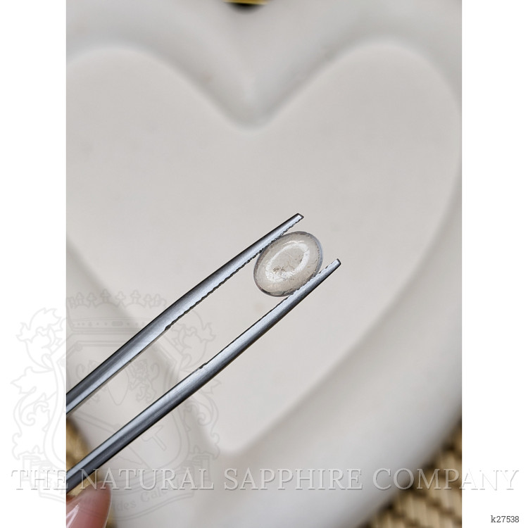 1.12 Ct. Blue Flash Cabochon Moonstone from Ceylon (Sri Lanka)