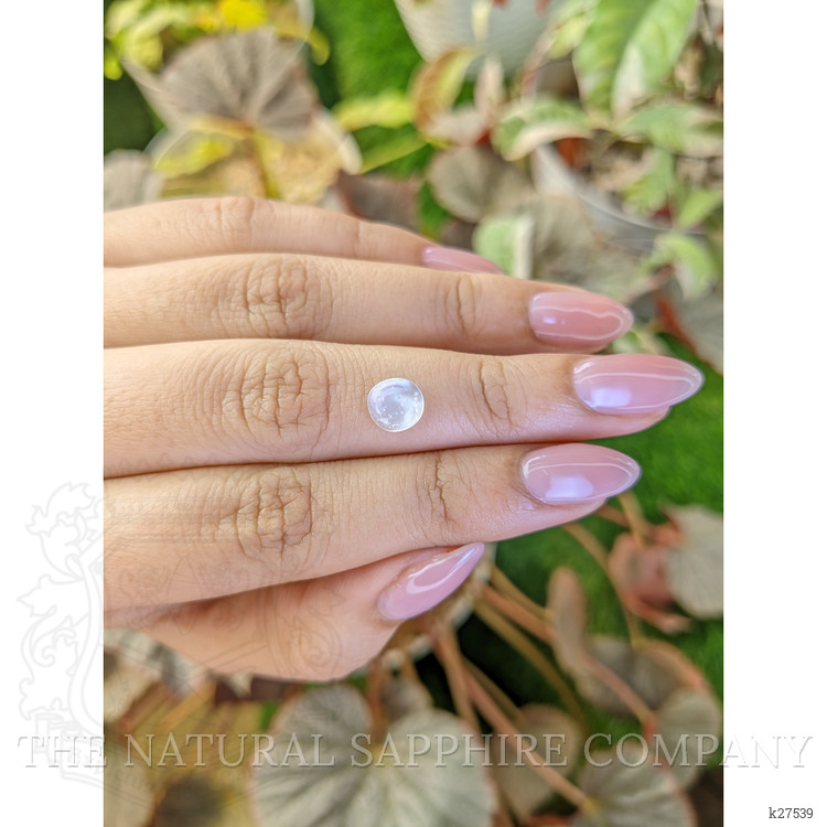 1.01 Ct. Blue Flash Cabochon Moonstone from Ceylon (Sri Lanka)