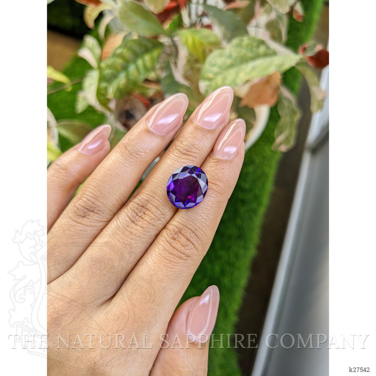 9.75 Ct. Purple Amethyst from Ceylon (Sri Lanka)