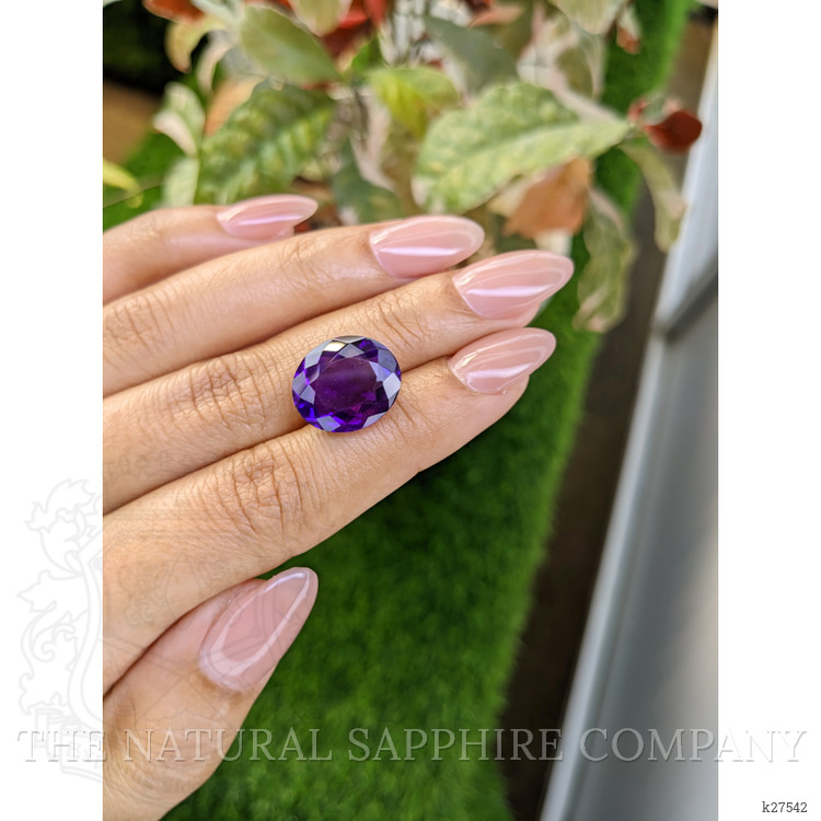 9.75 Ct. Purple Amethyst from Ceylon (Sri Lanka)