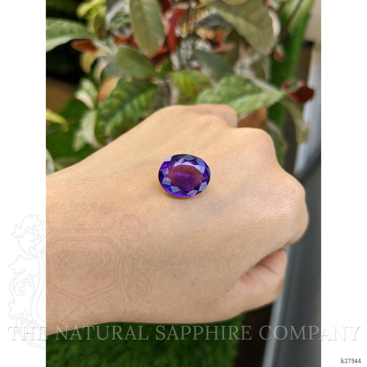 11.20 Ct. Purple Amethyst from Ceylon (Sri Lanka)