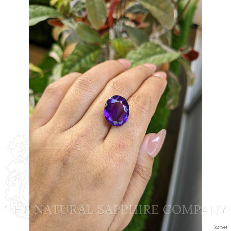 11.20 Ct. Purple Amethyst from Ceylon (Sri Lanka)