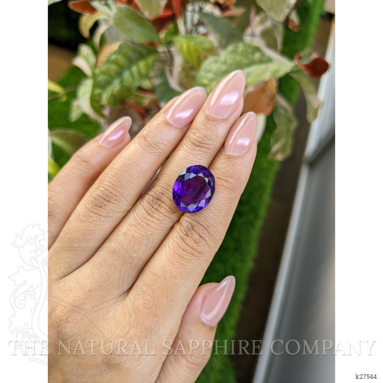 11.20 Ct. Purple Amethyst from Ceylon (Sri Lanka)