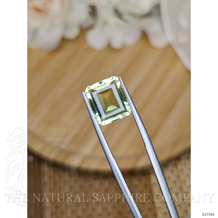 4.28 Ct. Yellowish Green Prasiolite from Madagascar