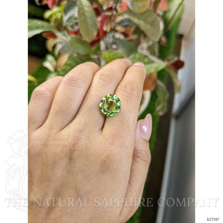 6.36 Ct. Yellowish Green Prasiolite from Madagascar