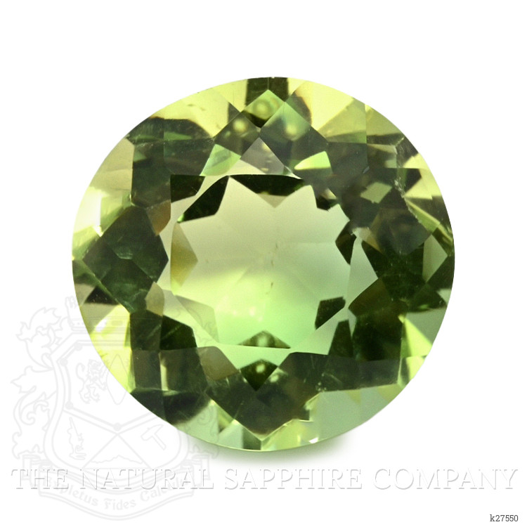 6.83 Ct. Yellowish Green Prasiolite from Madagascar