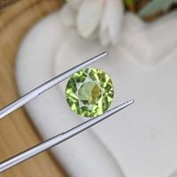 6.83 Ct. Yellowish Green Prasiolite from Madagascar Life Style