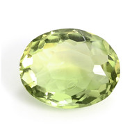7.42 Ct. Yellowish Green Prasiolite from Madagascar Video
